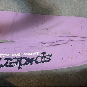 Purple s5der pants